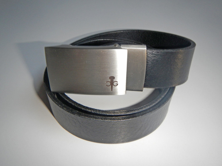 Ceinture cuir noir