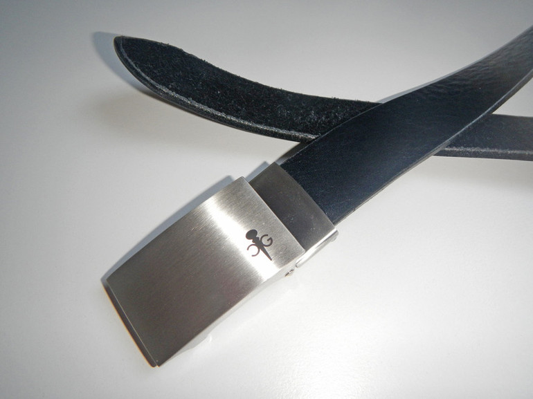 Ceinture cuir noir