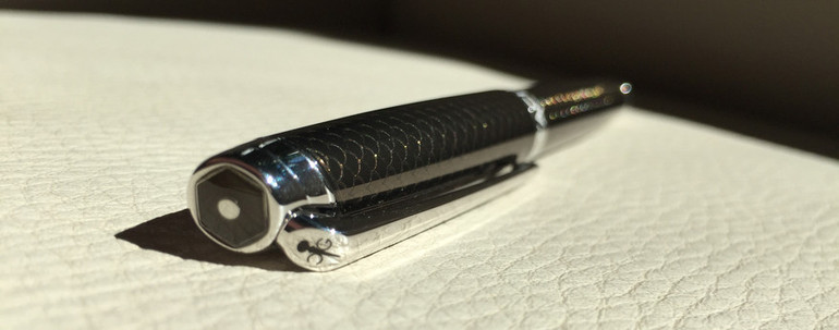 Stylo bille Léman Caviar logo CG