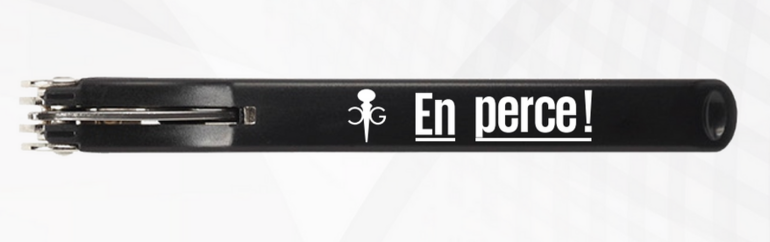 Tire-bouchon noir En perce !