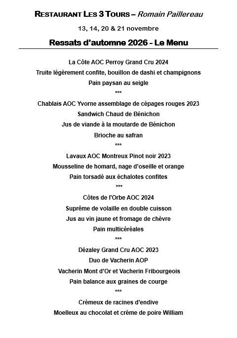 Menu 3 Tours aut26