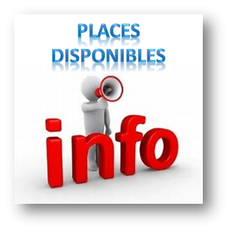 Places disponibles !